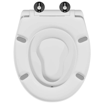Quick Release Toilet suitable for Seat White
