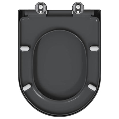 Quick Release Toilet suitable for Seat Anthracite