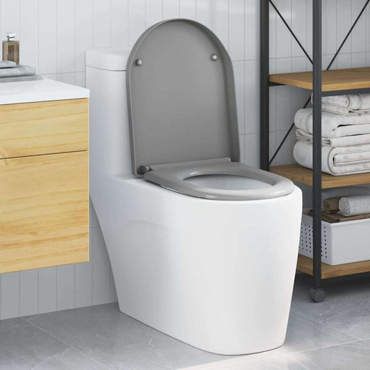 Quick Release Toilet suitable for Seat Grey 46.2 x 36 x 4.3 cm