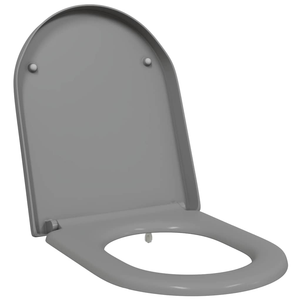 Quick Release Toilet suitable for Seat Grey 46.2 x 36 x 4.3 cm