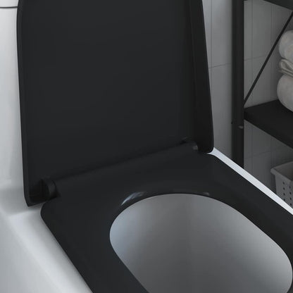 Quick Release Toilet suitable for Seat Black 46.2 x 36 x 4.3 cm