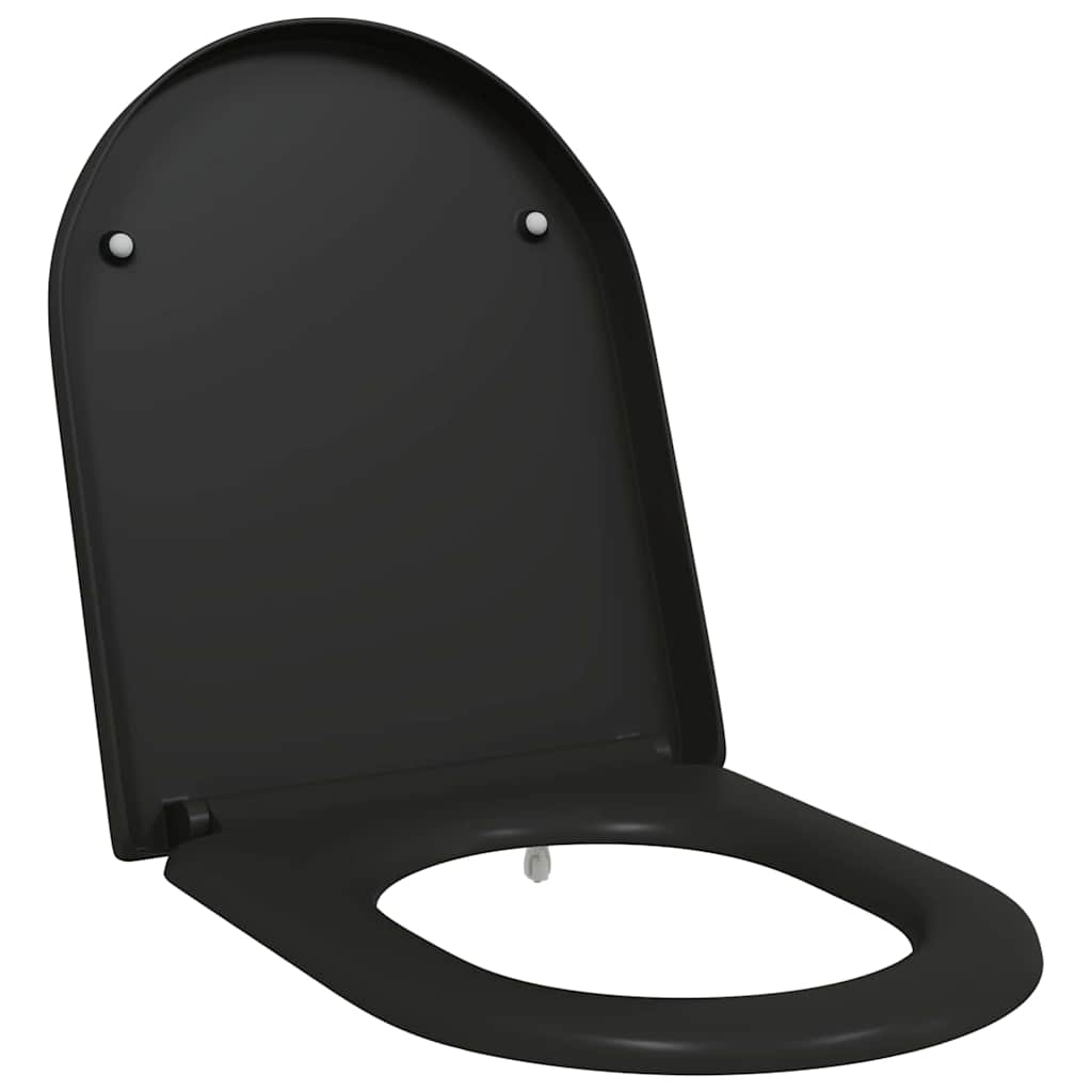 Quick Release Toilet suitable for Seat Black 46.2 x 36 x 4.3 cm