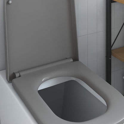 Quick Release Toilet suitable for Seat Grey 44.5 x 35 x 3.6 cm