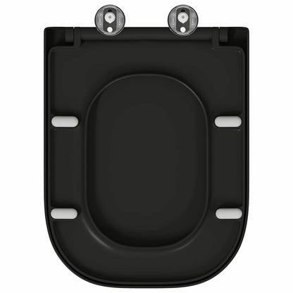 Quick Release Toilet suitable for Seat Black 44.5 x 35 x 3.6 cm