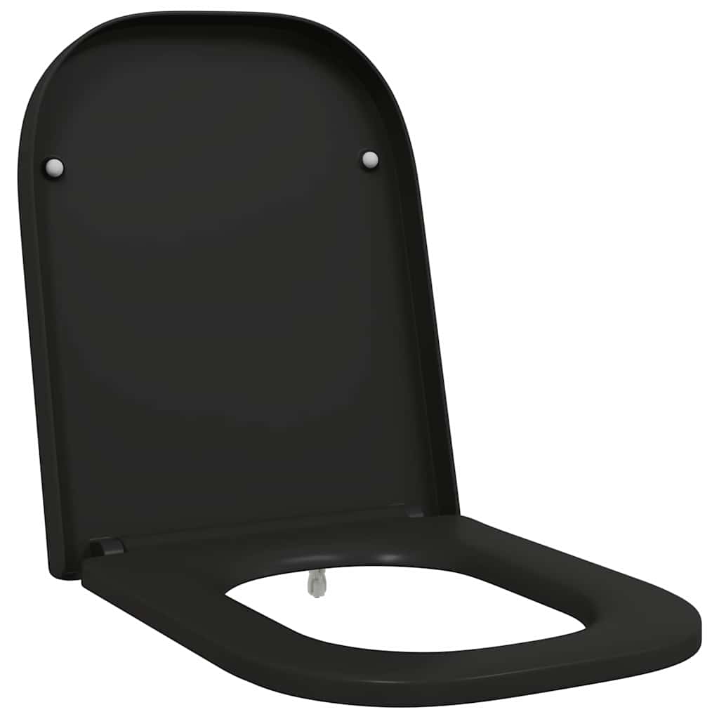 Quick Release Toilet suitable for Seat Black 44.5 x 35 x 3.6 cm