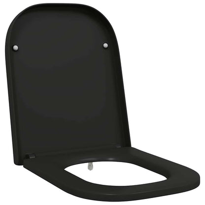 Quick Release Toilet suitable for Seat Black 44.5 x 35 x 3.6 cm