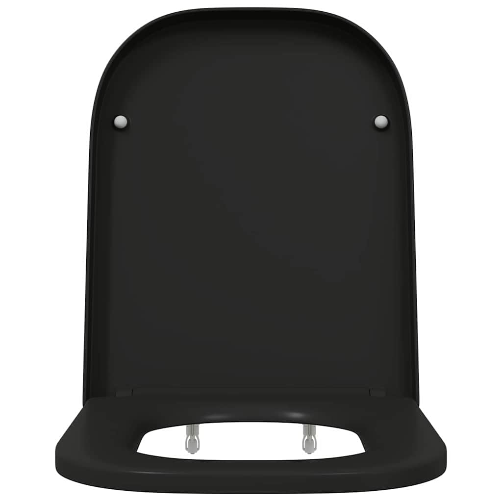 Quick Release Toilet suitable for Seat Black 44.5 x 35 x 3.6 cm