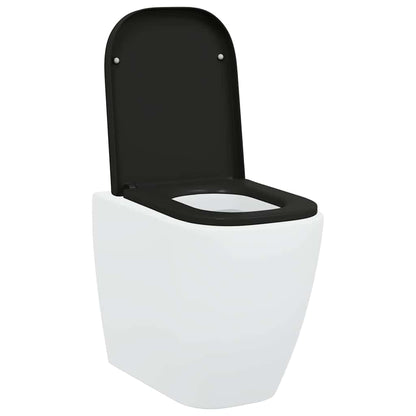 Quick Release Toilet suitable for Seat Black 44.5 x 35 x 3.6 cm