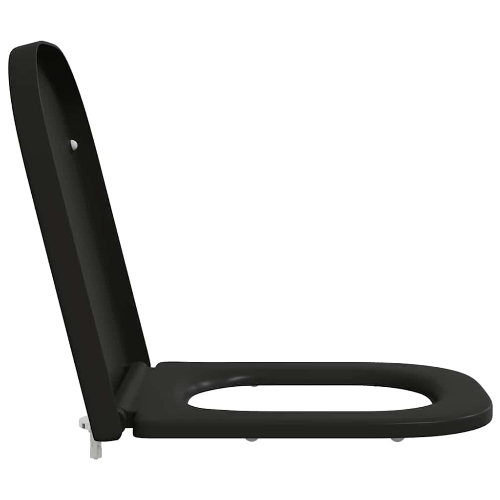 Quick Release Toilet suitable for Seat Black 44.5 x 35 x 3.6 cm