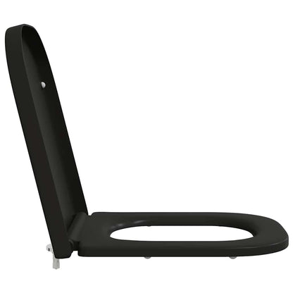 Quick Release Toilet suitable for Seat Black 44.5 x 35 x 3.6 cm