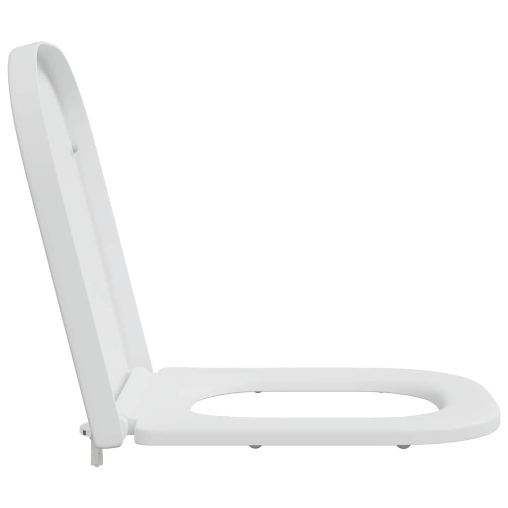 Quick Release Toilet suitable for Seat White 44.5 x 35 x 3.6 cm