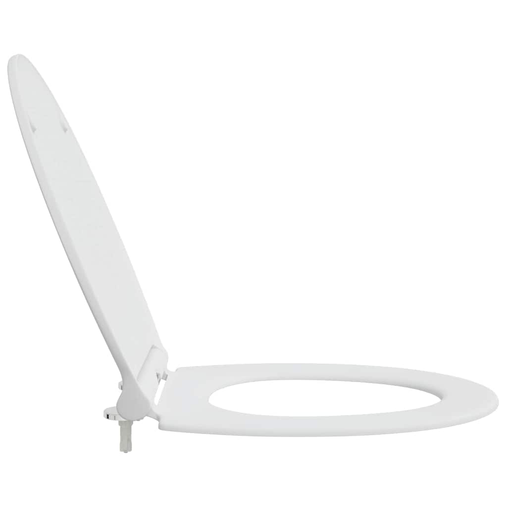Quick Release Toilet suitable for Seat White 45.5 x 37.5 x 3.8 cm Duroplast