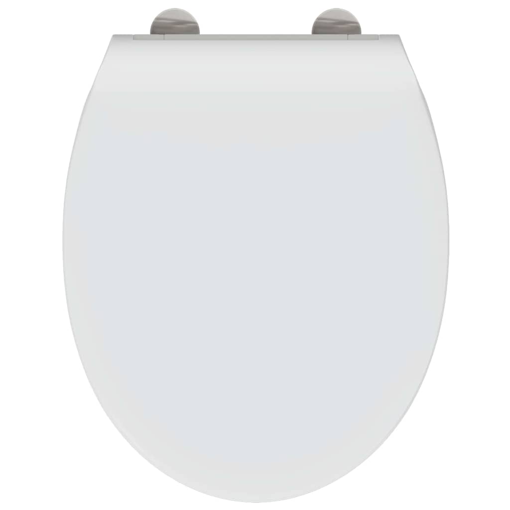 Quick Release Toilet suitable for Seat White 45.5 x 37.5 x 3.8 cm Duroplast