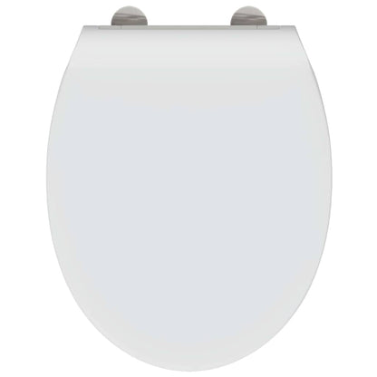 Quick Release Toilet suitable for Seat White 45.5 x 37.5 x 3.8 cm Duroplast