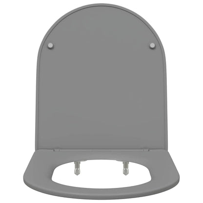 Quick Release Toilet suitable for Seat Grey 44 x 36.4 x 3.4 cm