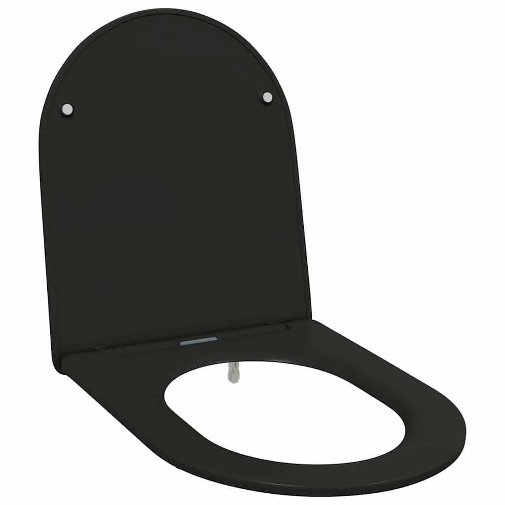 Quick Release Toilet suitable for Seat Black 44 x 36.4 x 3.4 cm