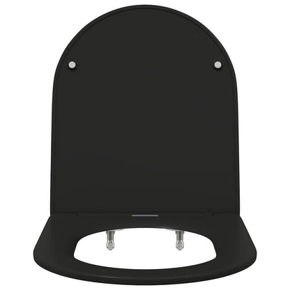 Quick Release Toilet suitable for Seat Black 44 x 36.4 x 3.4 cm