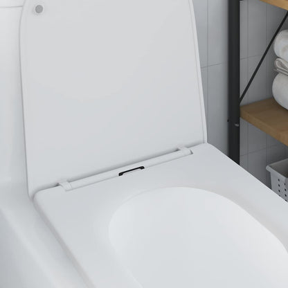 Quick Release Toilet suitable for Seat White 44 x 36.4 x 3.4 cm