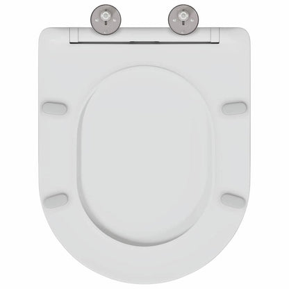 Quick Release Toilet suitable for Seat White 44 x 36.4 x 3.4 cm