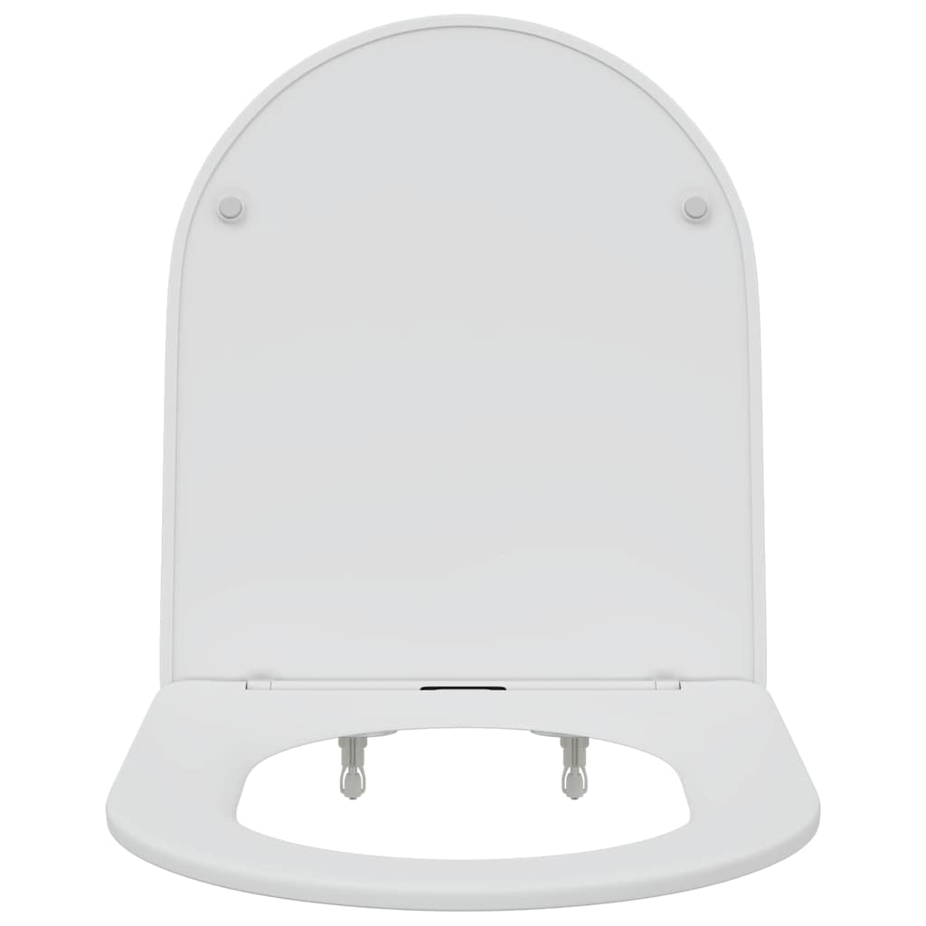 Quick Release Toilet suitable for Seat White 44 x 36.4 x 3.4 cm