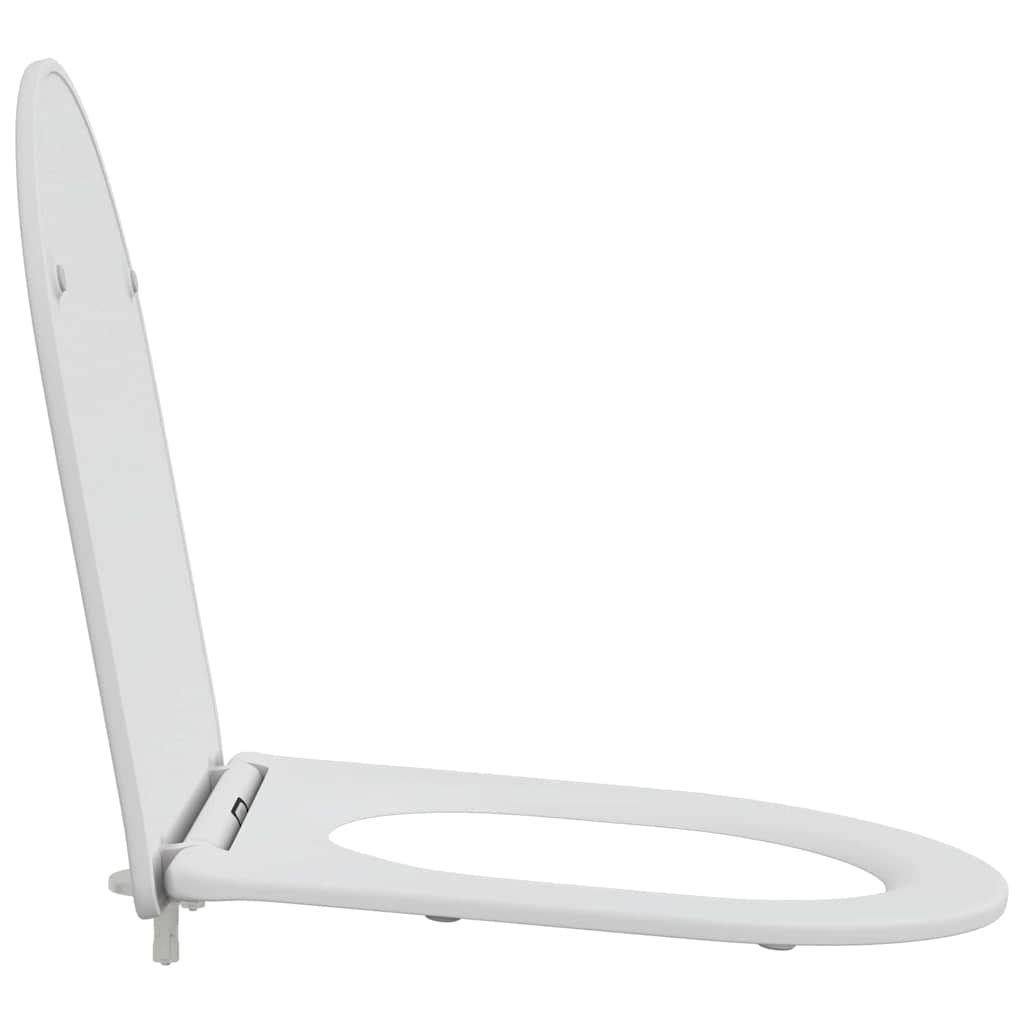 Quick Release Toilet suitable for Seat White 44 x 36.4 x 3.4 cm
