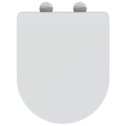 Quick Release Toilet suitable for Seat White 44 x 36.4 x 3.4 cm
