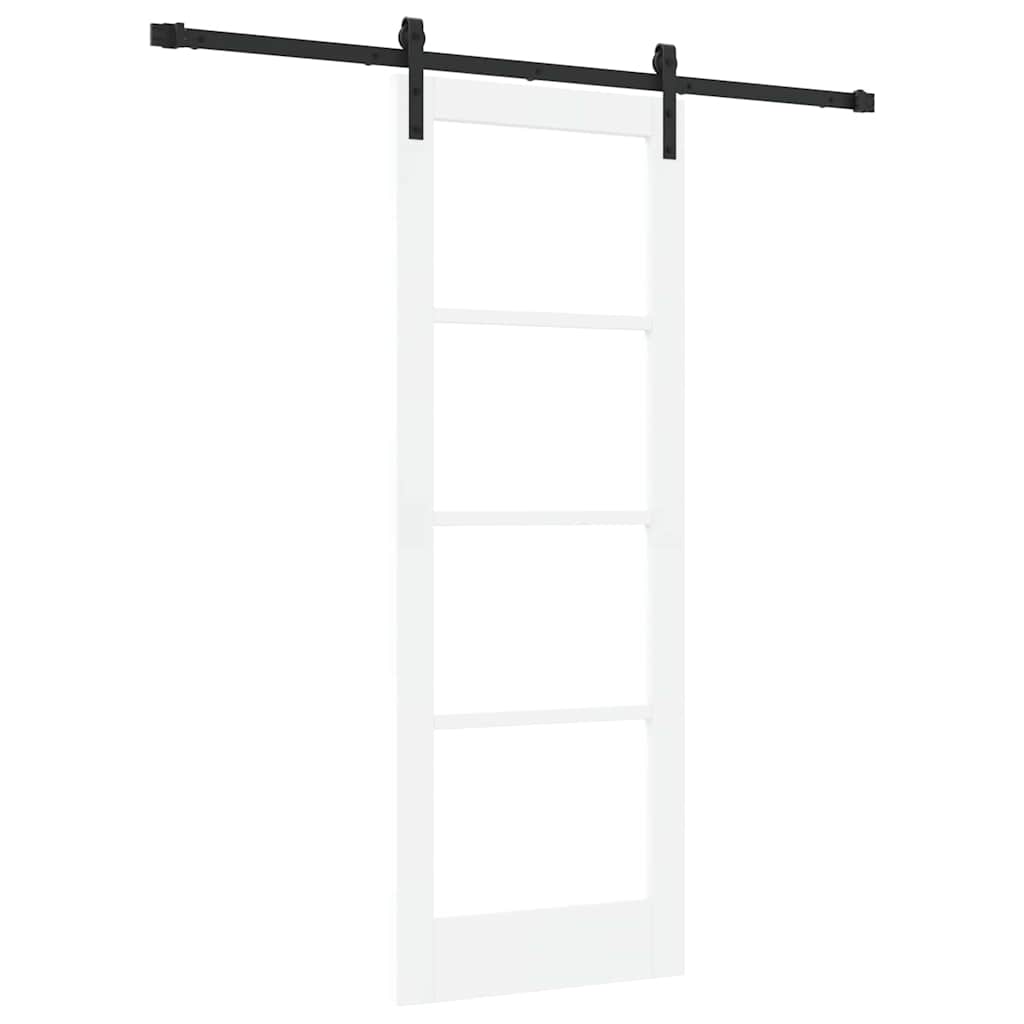 Sliding Door ORKDAL White 73.5 x 198.5 cm Solid Pine wood