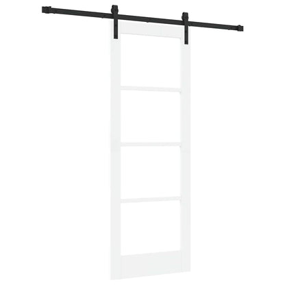Sliding Door ORKDAL White 73.5 x 198.5 cm Solid Pine wood