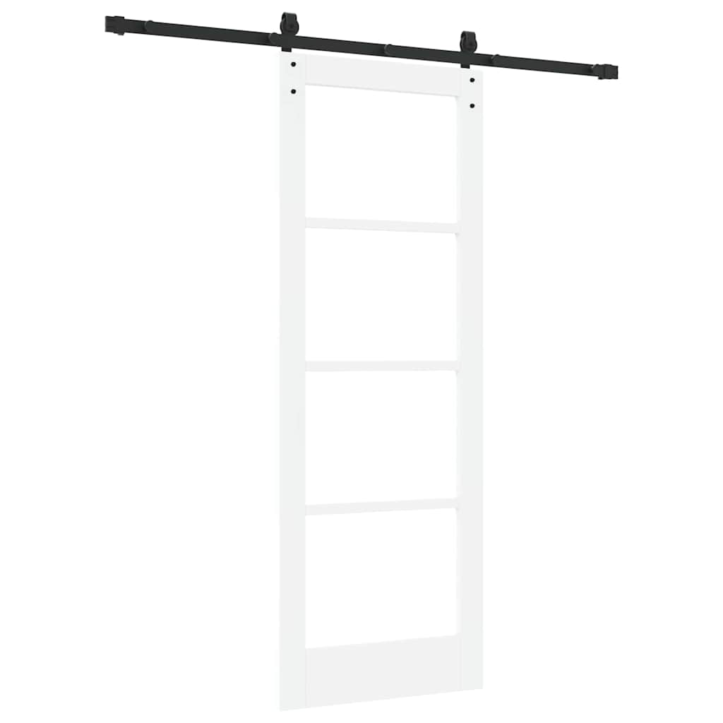 Sliding Door ORKDAL White 73.5 x 198.5 cm Solid Pine wood