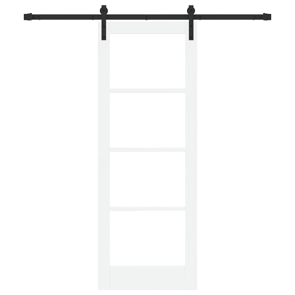 Sliding Door ORKDAL White 73.5 x 198.5 cm Solid Pine wood