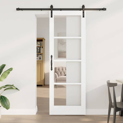 Sliding Door ORKDAL White 73.5 x 211 cm Solid Pine wood