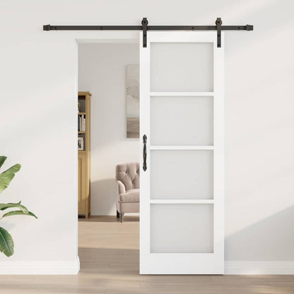 Sliding Door ORKDAL White 73.5 x 211 cm Solid Pine wood