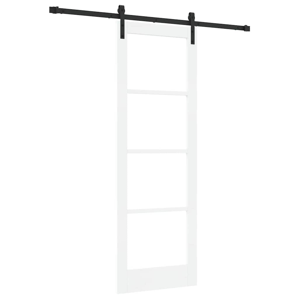 Sliding Door ORKDAL White 73.5 x 211 cm Solid Pine wood