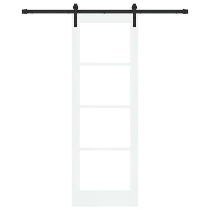 Sliding Door ORKDAL White 73.5 x 211 cm Solid Pine wood
