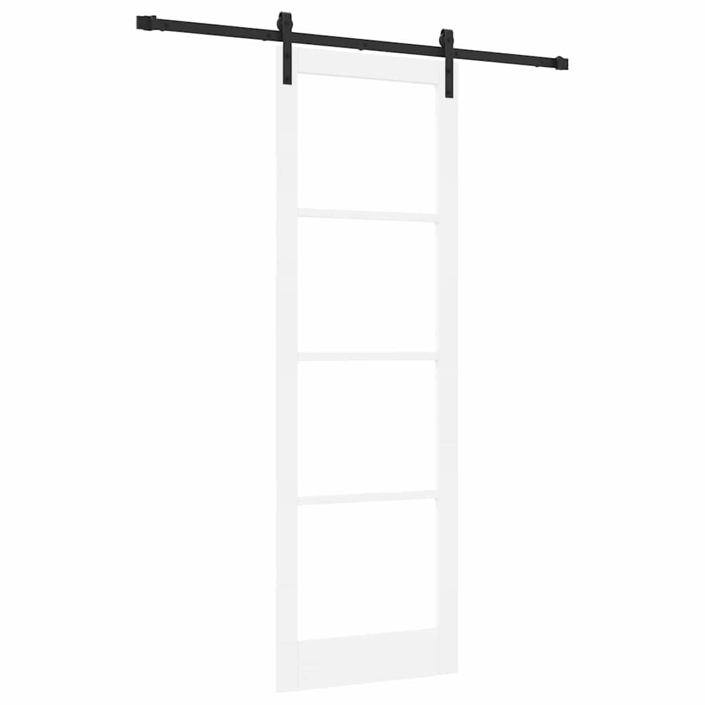 Sliding Door ORKDAL White 78 x 232 cm Solid Pine wood