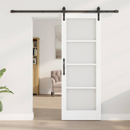Sliding Door ORKDAL White 73.5 x 198.5 cm Solid Pine wood