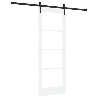 Sliding Door ORKDAL White 73.5 x 198.5 cm Solid Pine wood