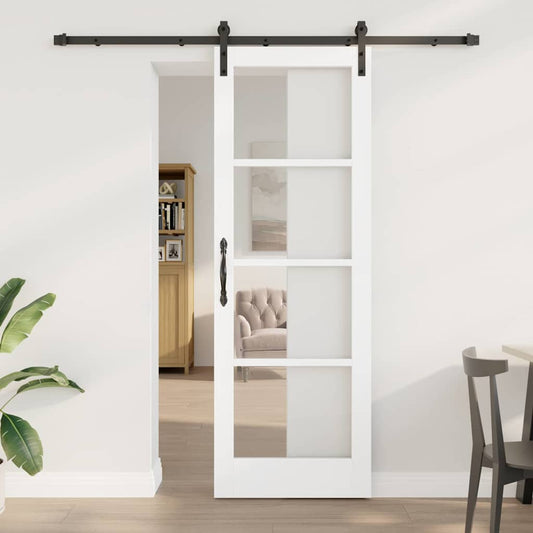 Sliding Door ORKDAL White 73.5 x 211 cm Solid Pine wood
