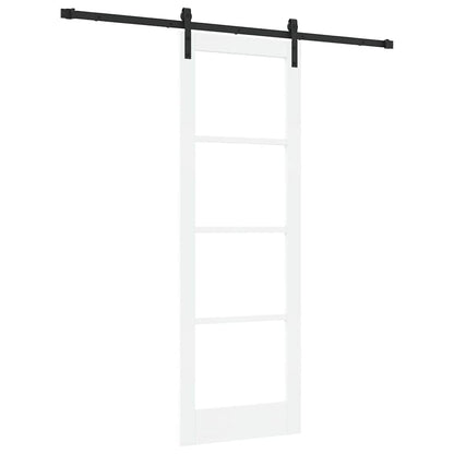 Sliding Door ORKDAL White 73.5 x 211 cm Solid Pine wood