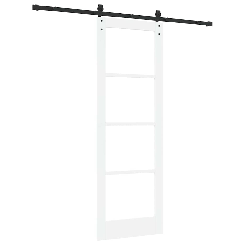 Sliding Door ORKDAL White 73.5 x 211 cm Solid Pine wood