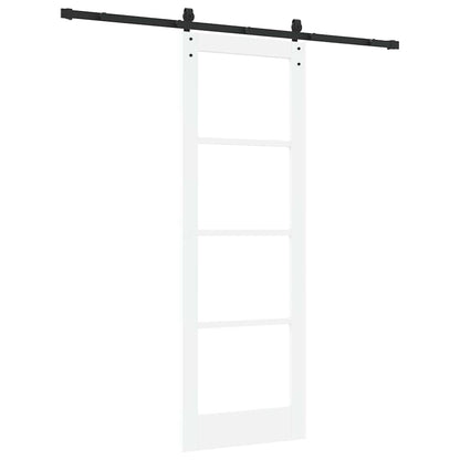 Sliding Door ORKDAL White 73.5 x 211 cm Solid Pine wood
