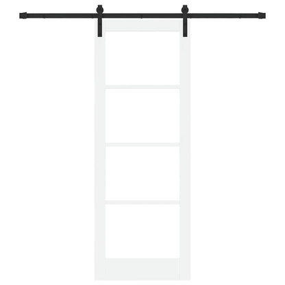 Sliding Door ORKDAL White 78 x 211 cm Solid Pine wood