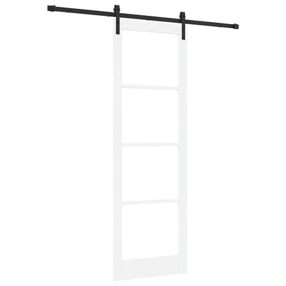 Sliding Door ORKDAL White 78 x 232 cm Solid Pine wood