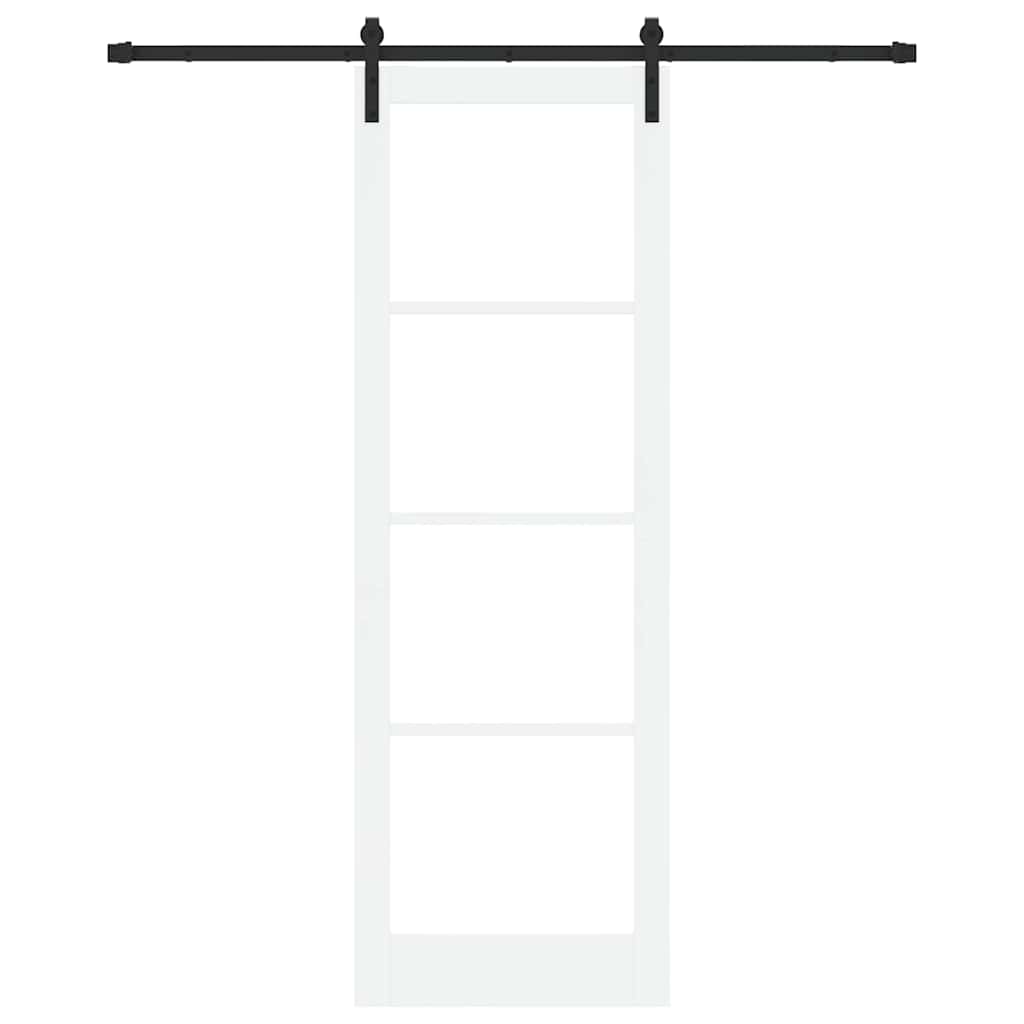 Sliding Door ORKDAL White 78 x 232 cm Solid Pine wood