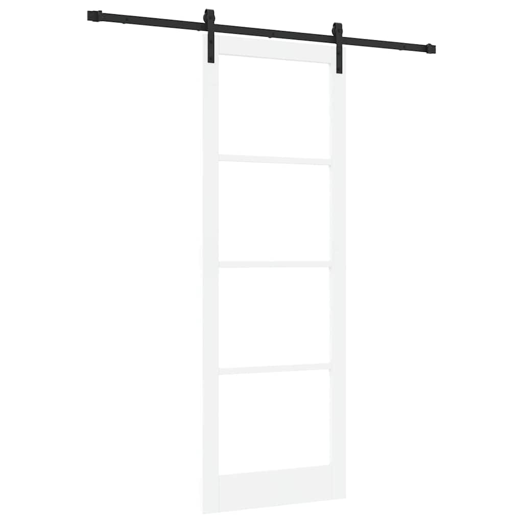 Sliding Door ORKDAL White 83 x 232 cm Solid Pine wood