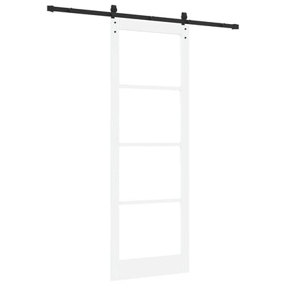 Sliding Door ORKDAL White 83 x 232 cm Solid Pine wood