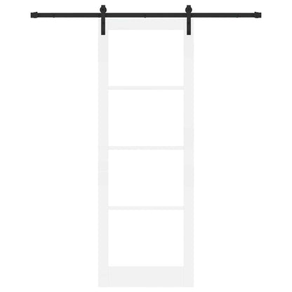 Sliding Door ORKDAL White 83 x 232 cm Solid Pine wood