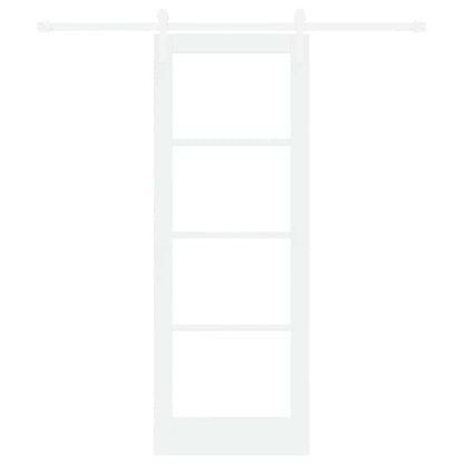 Sliding Door ORKDAL White 73.5 x 198.5 cm Solid Pine wood