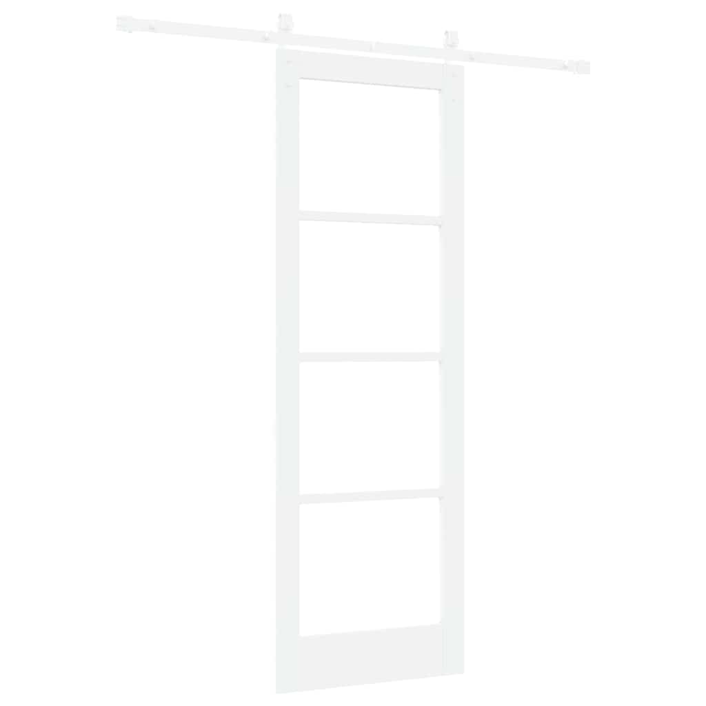 Sliding Door ORKDAL White 73.5 x 211 cm Solid Pine wood