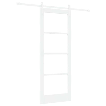 Sliding Door ORKDAL White 78 x 202 cm Solid Pine wood
